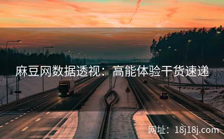 麻豆网数据透视:高能体验干货速递 麻豆网数据透视:高能体验干货速递