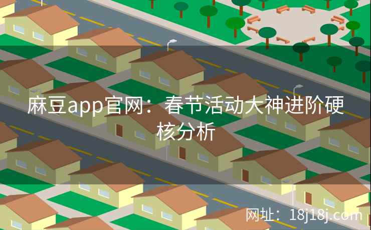 麻豆app官网：春节活动大神进阶硬核分析