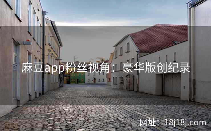 麻豆app粉丝视角：豪华版创纪录